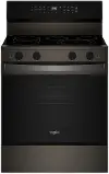 WFES7530RV Whirlpool 5.3 Cu Ft Single Oven Electric Range - Black Stainless Steel