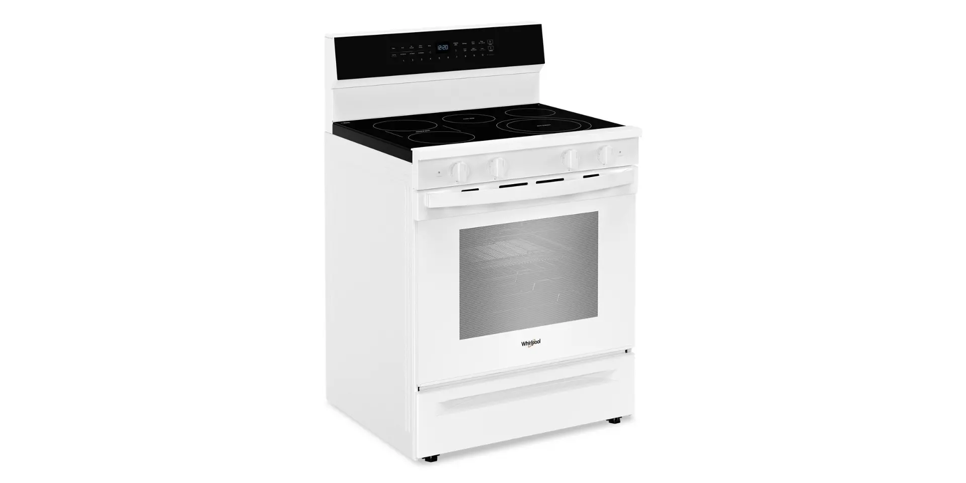 WFES7530RW Whirlpool 5.3 Cu Ft Single Oven Electric Range - White-12