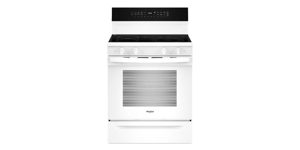 Whirlpool 5.3 Cu Ft Single Oven Electric Range - White