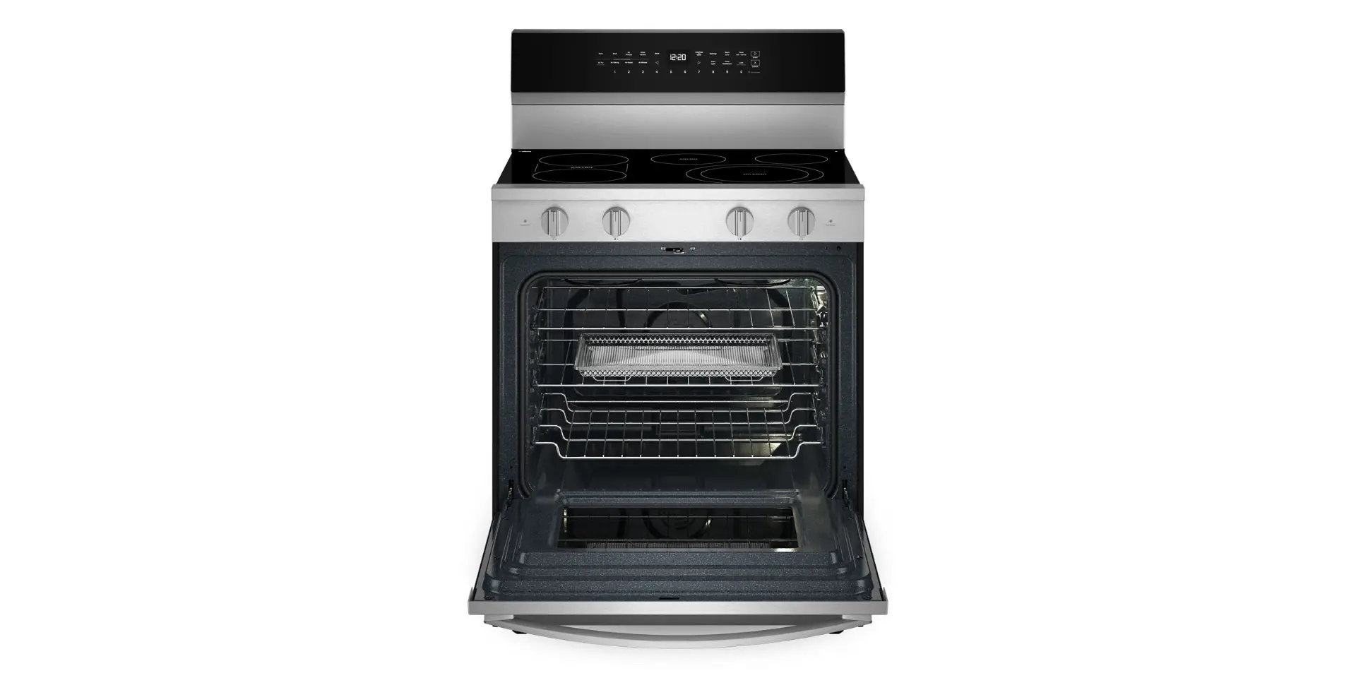 WFES7530RZ Whirlpool 5.3 Cu Ft Smart Electric Range - Stainless Steel-11
