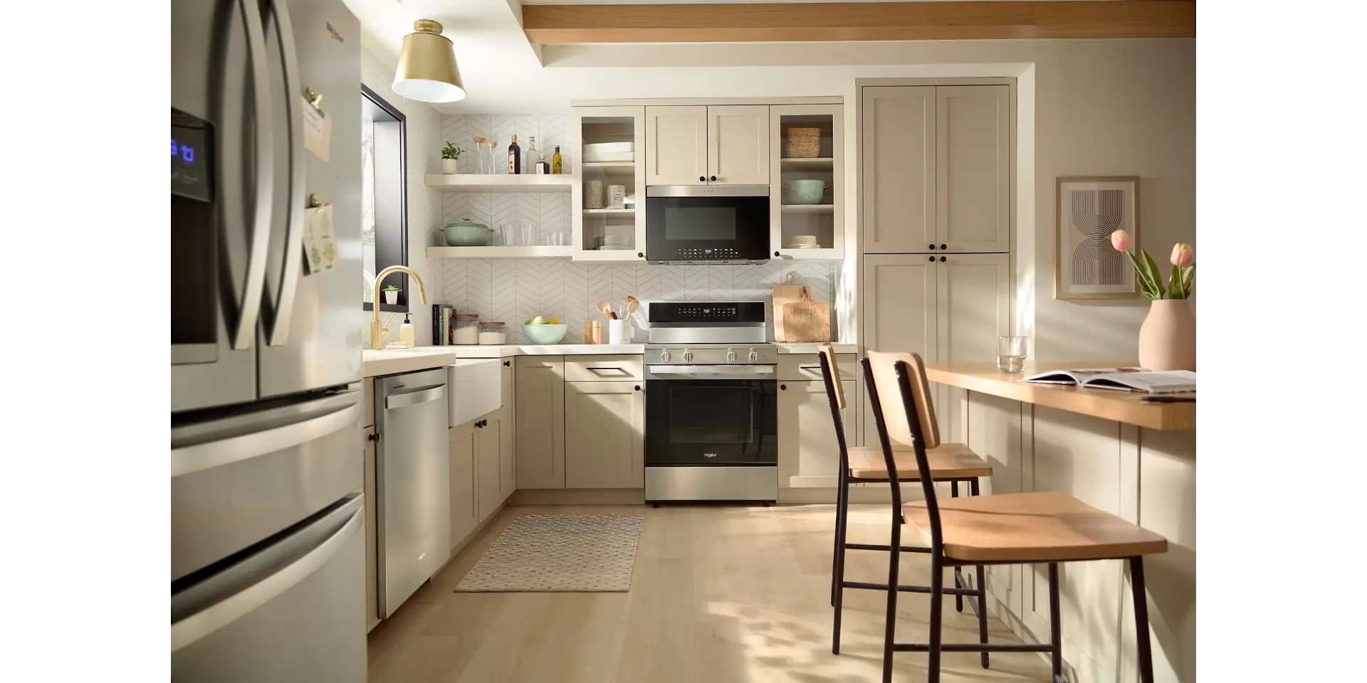 WFES7530RZ Whirlpool 5.3 Cu Ft Smart Electric Range - Stainless Steel-2