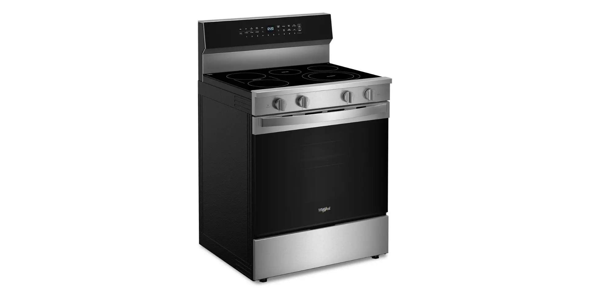 WFES7530RZ Whirlpool 5.3 Cu Ft Smart Electric Range - Stainless Steel-7