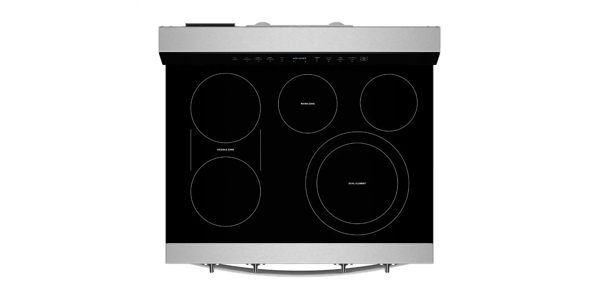 WFES7530RZ Whirlpool 5.3 Cu Ft Smart Electric Range - Stainless Steel-8