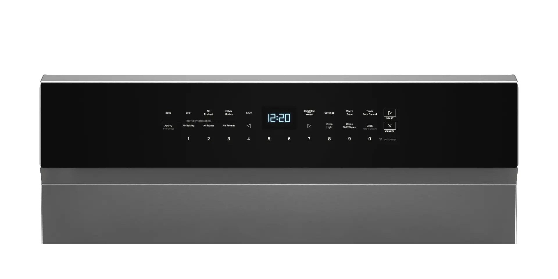 WFES7530RZ Whirlpool 5.3 Cu Ft Smart Electric Range - Stainless Steel-9