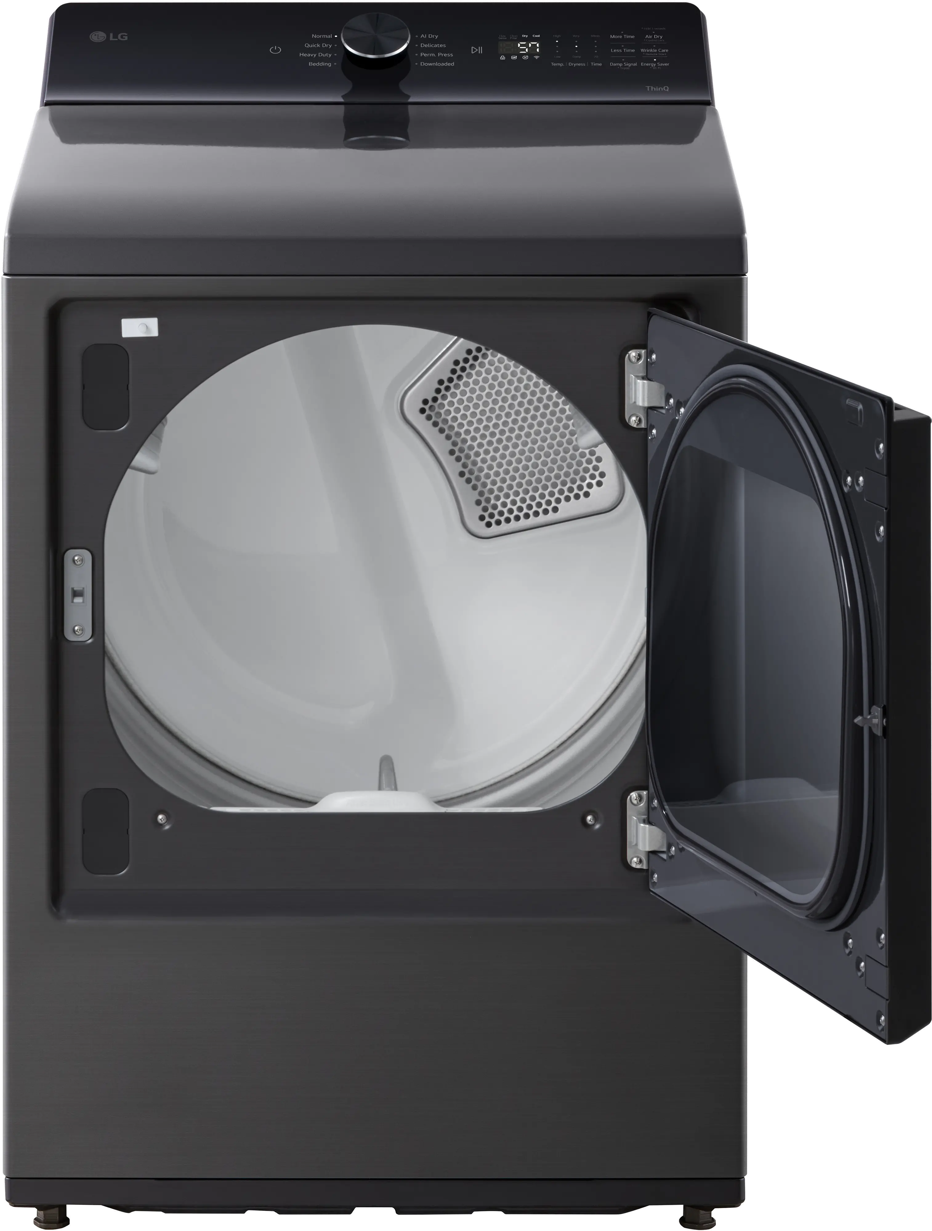 DLG8201L LG 7.3 Cu Ft Gas Dryer - Black-4