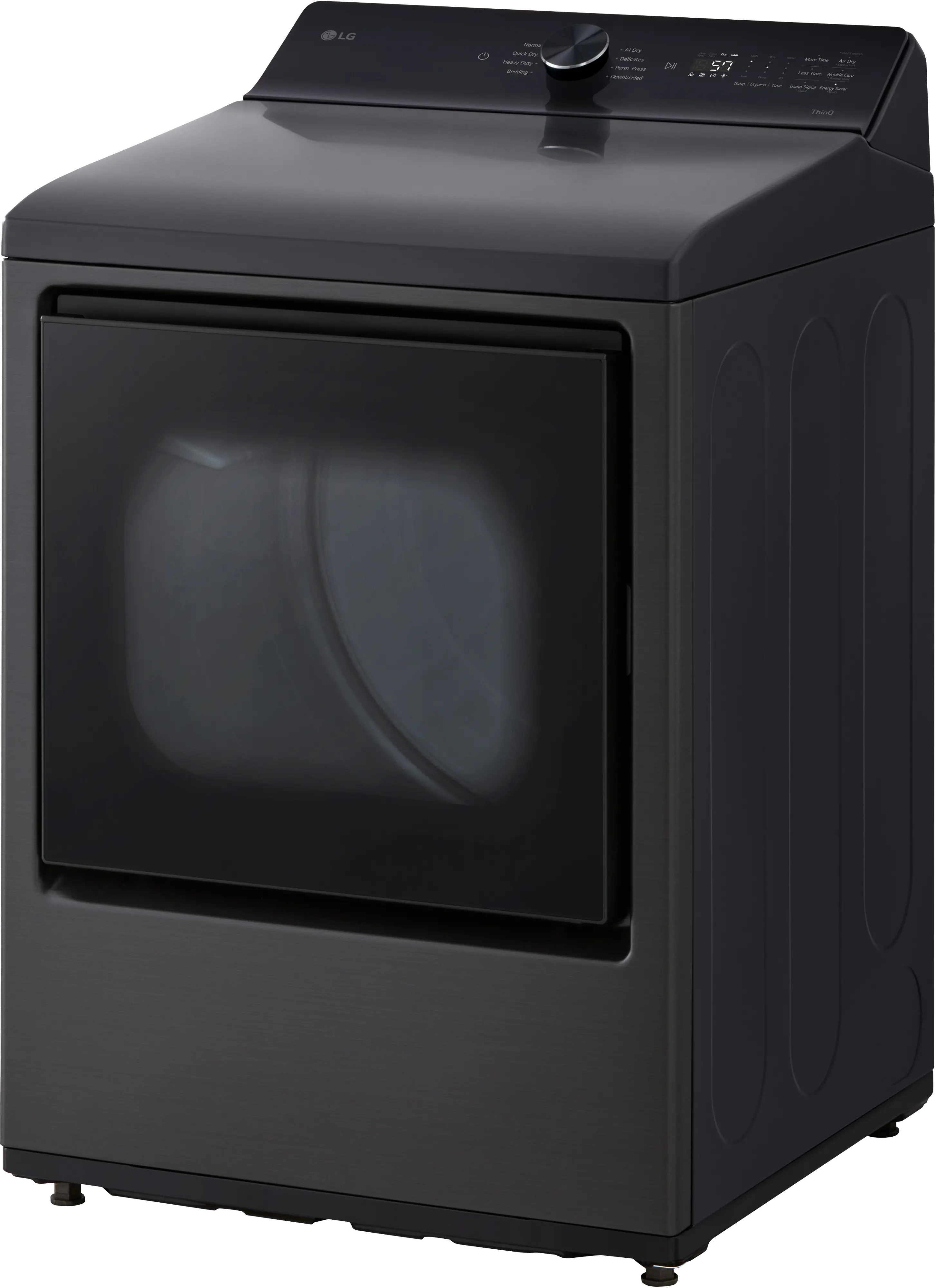 DLG8201L LG 7.3 Cu Ft Gas Dryer - Black-9