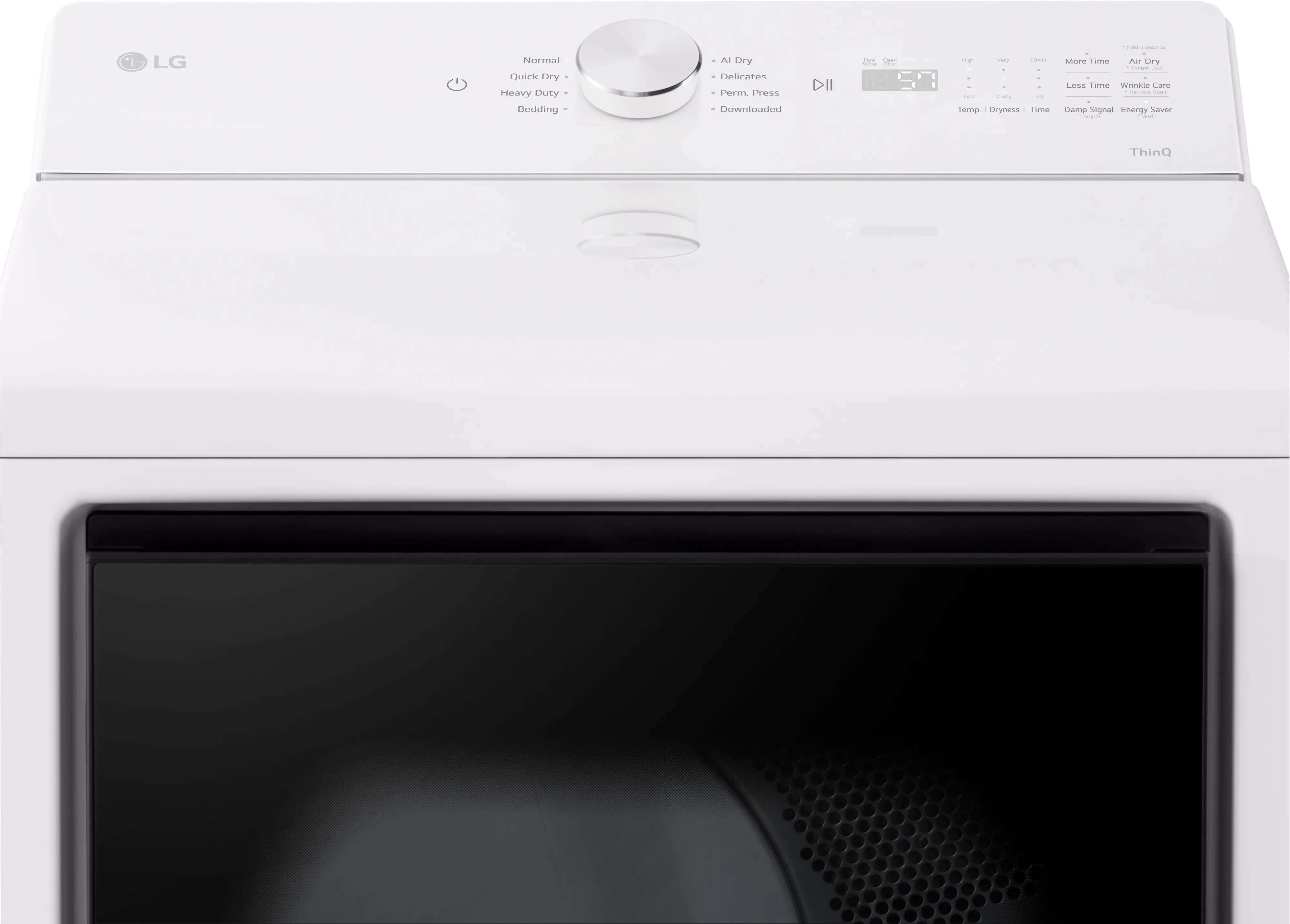 DLG8201W LG 7.3 Cu Ft Gas Dryer - White-4