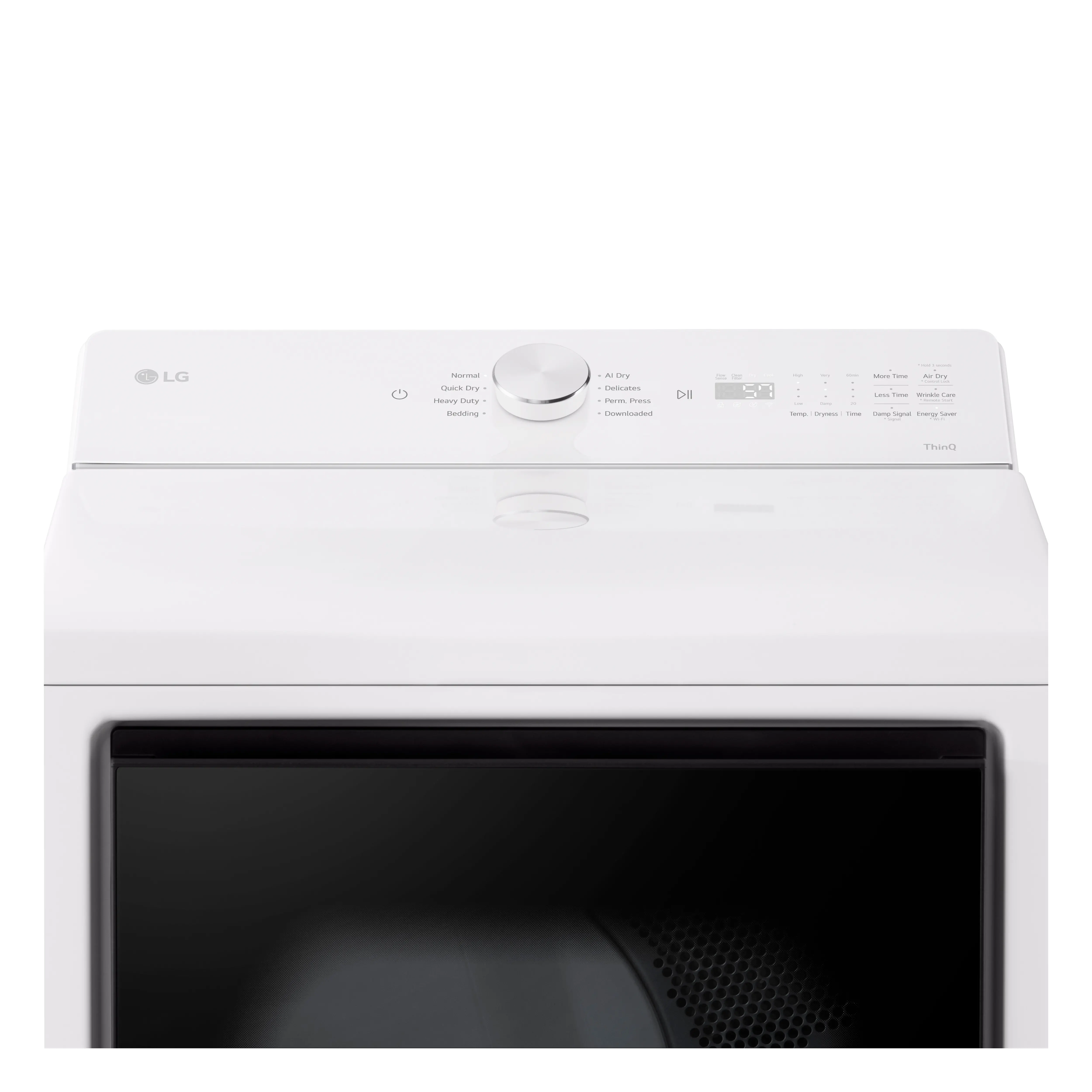 DLG8201W LG 7.3 Cu Ft Gas Dryer - White-5