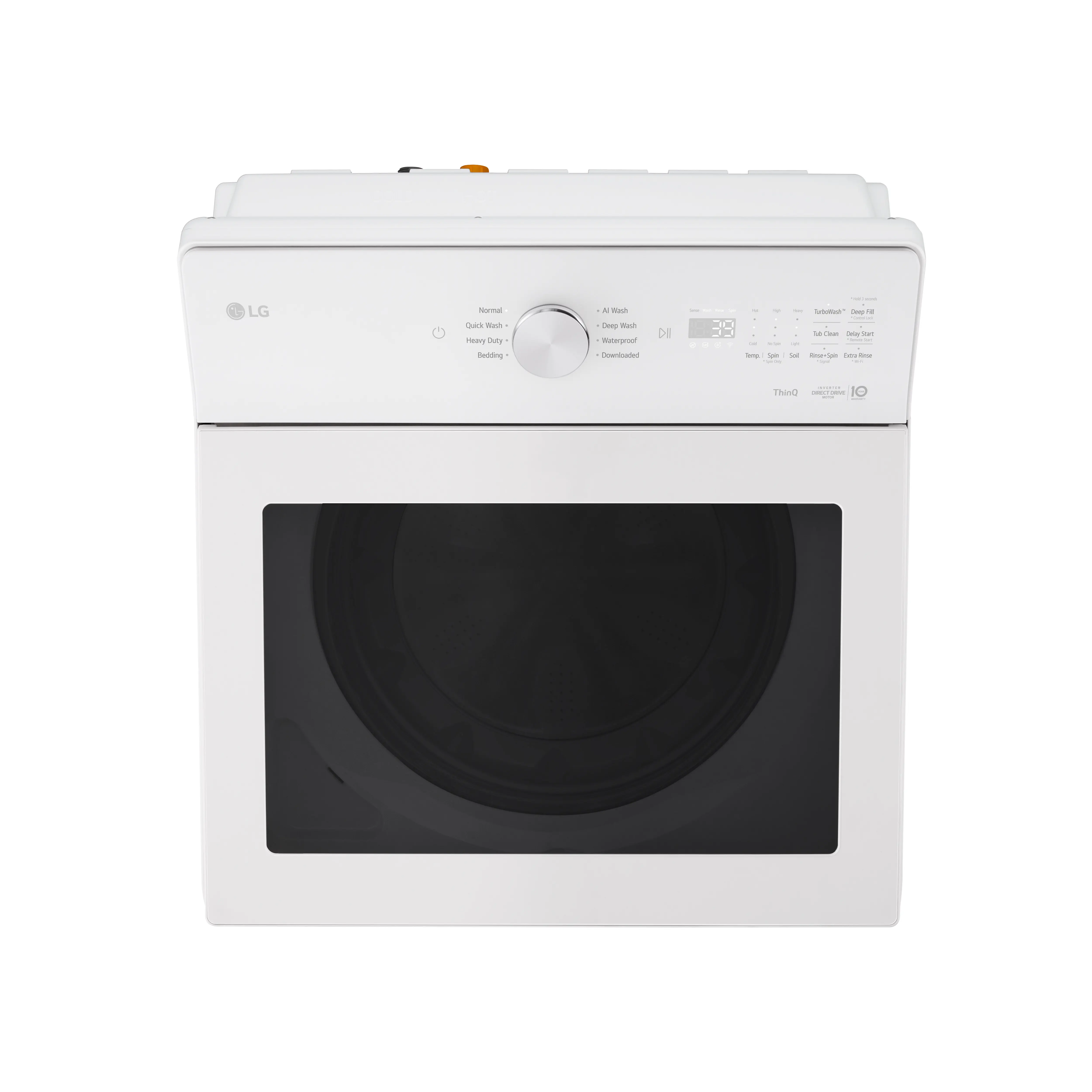 WT8200CW LG 5.0 Cu Ft Top Load Washer with Impeller - White-6