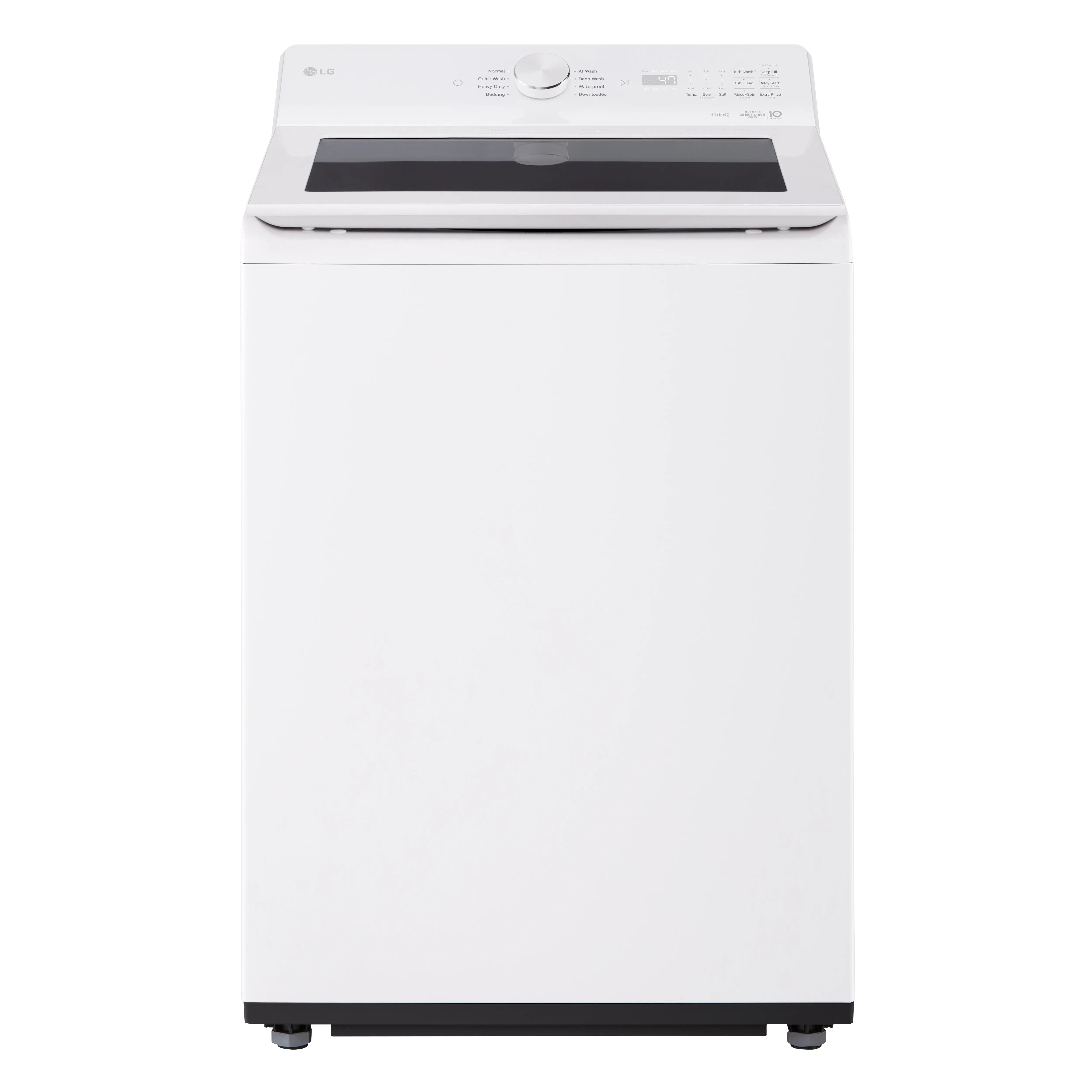 WT8205CW LG 4.8 Cu Ft Top Load Washer with Agitator - White-1