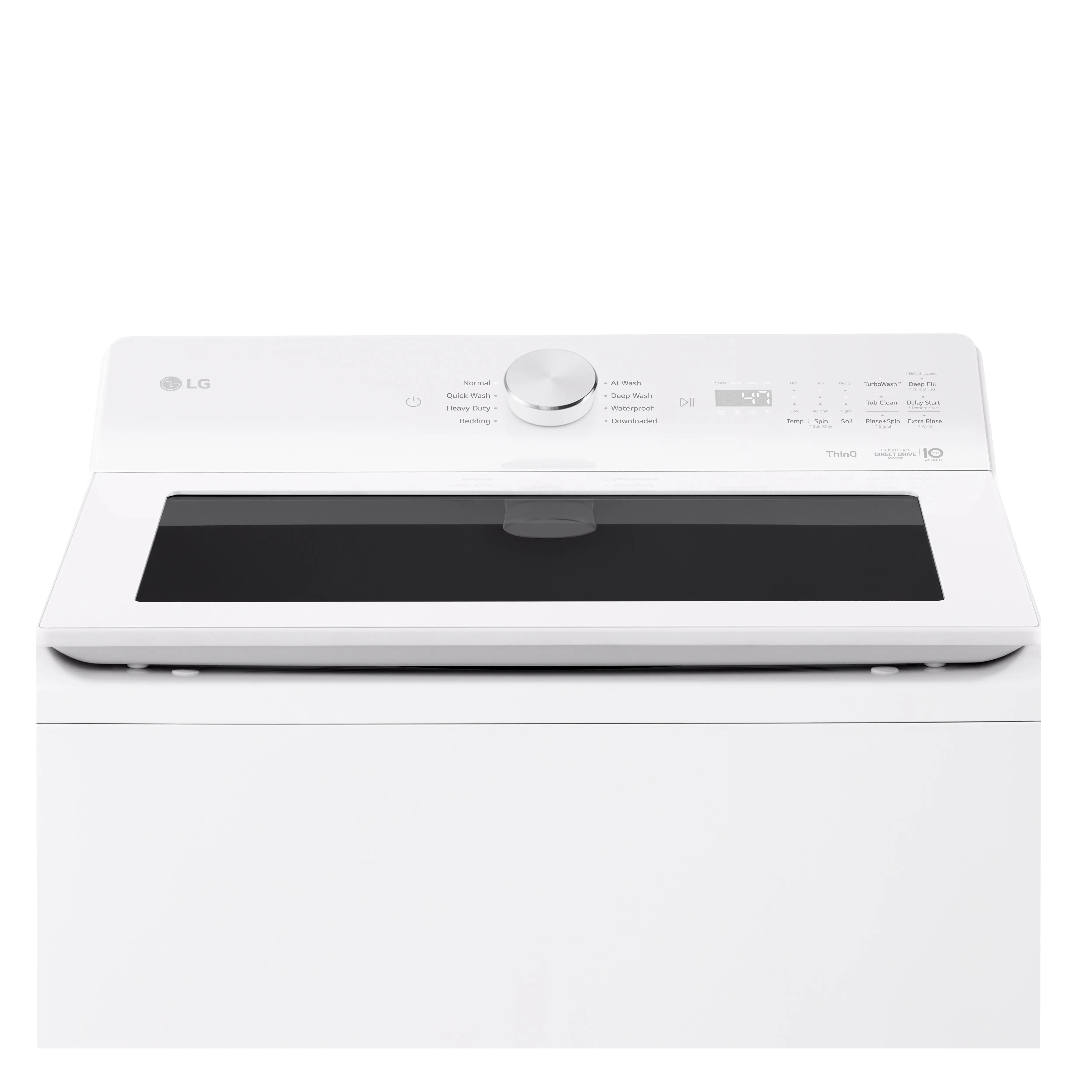 WT8205CW LG 4.8 Cu Ft Top Load Washer with Agitator - White-12