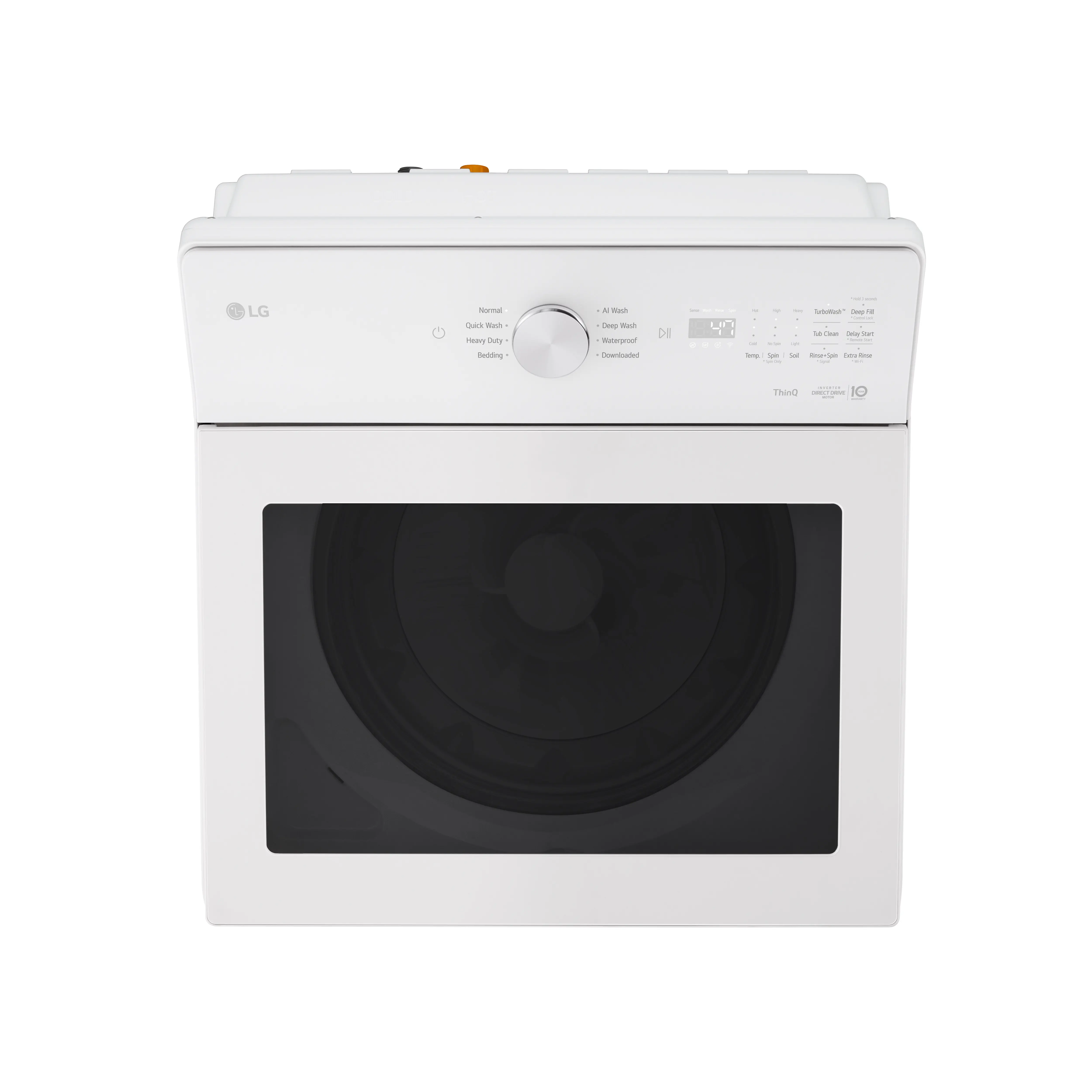 WT8205CW LG 4.8 Cu Ft Top Load Washer with Agitator - White-13