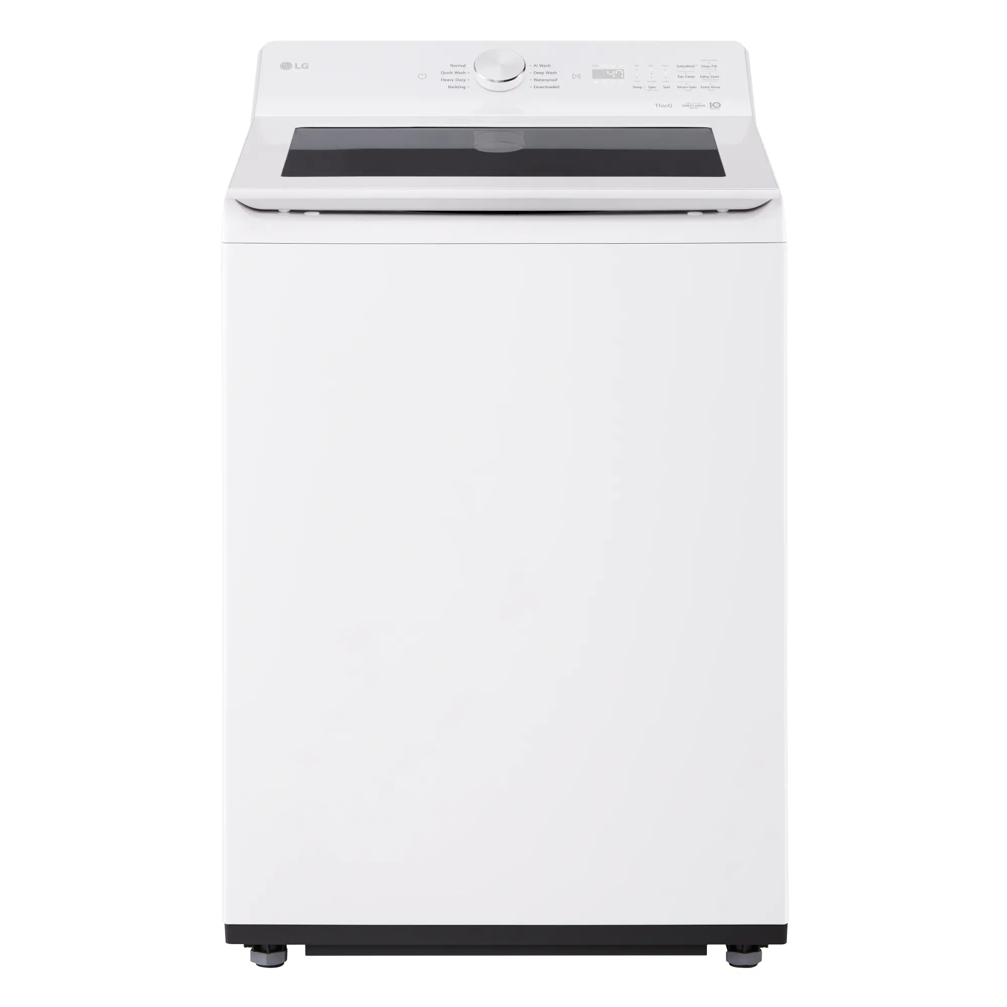 LG 4.8 Cu Ft Top Load Washer with Agitator - White | RC Willey