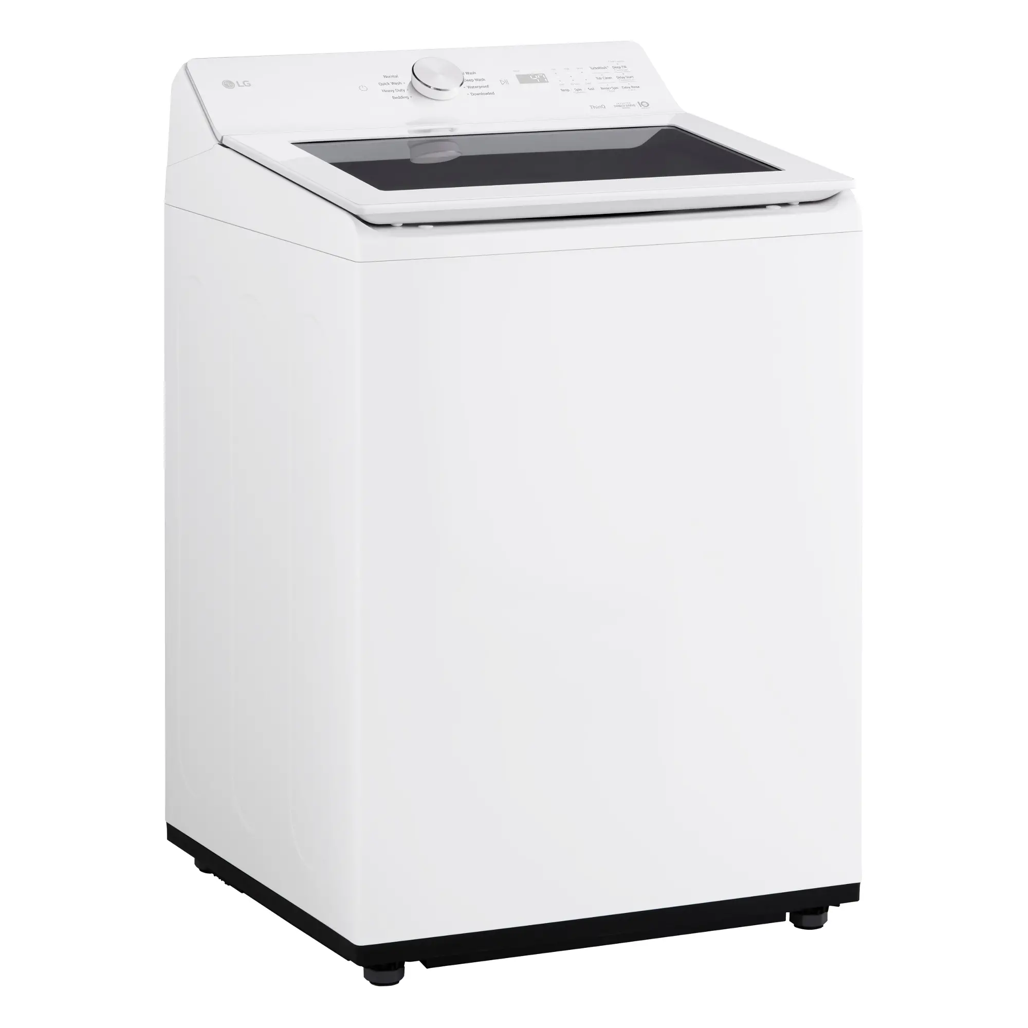 LG 4.8 Cu Ft Top Load Washer with Agitator - White | RC Willey