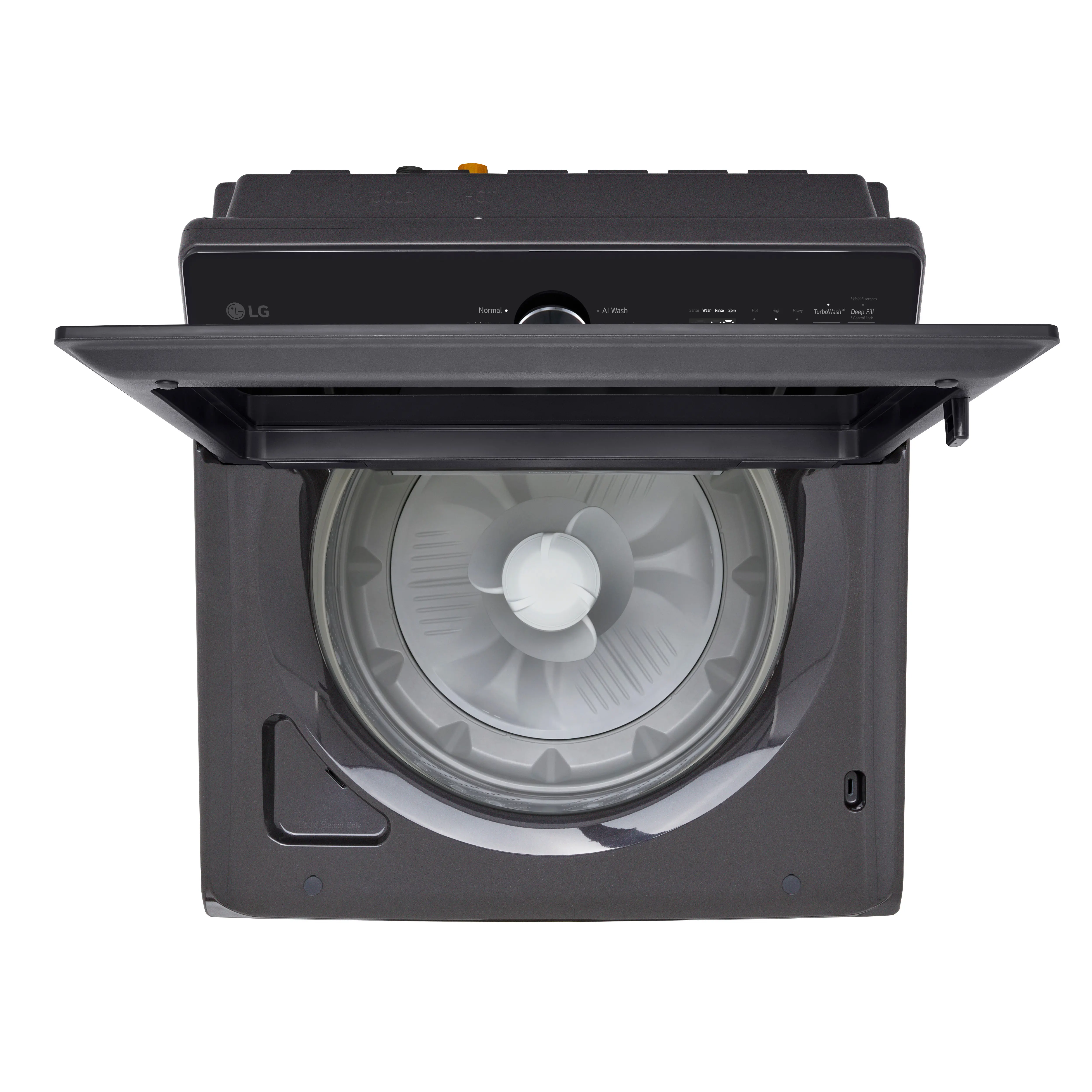 WT8205CL LG 4.8 Cu Ft Top Load Washer with Agitator - Black-15