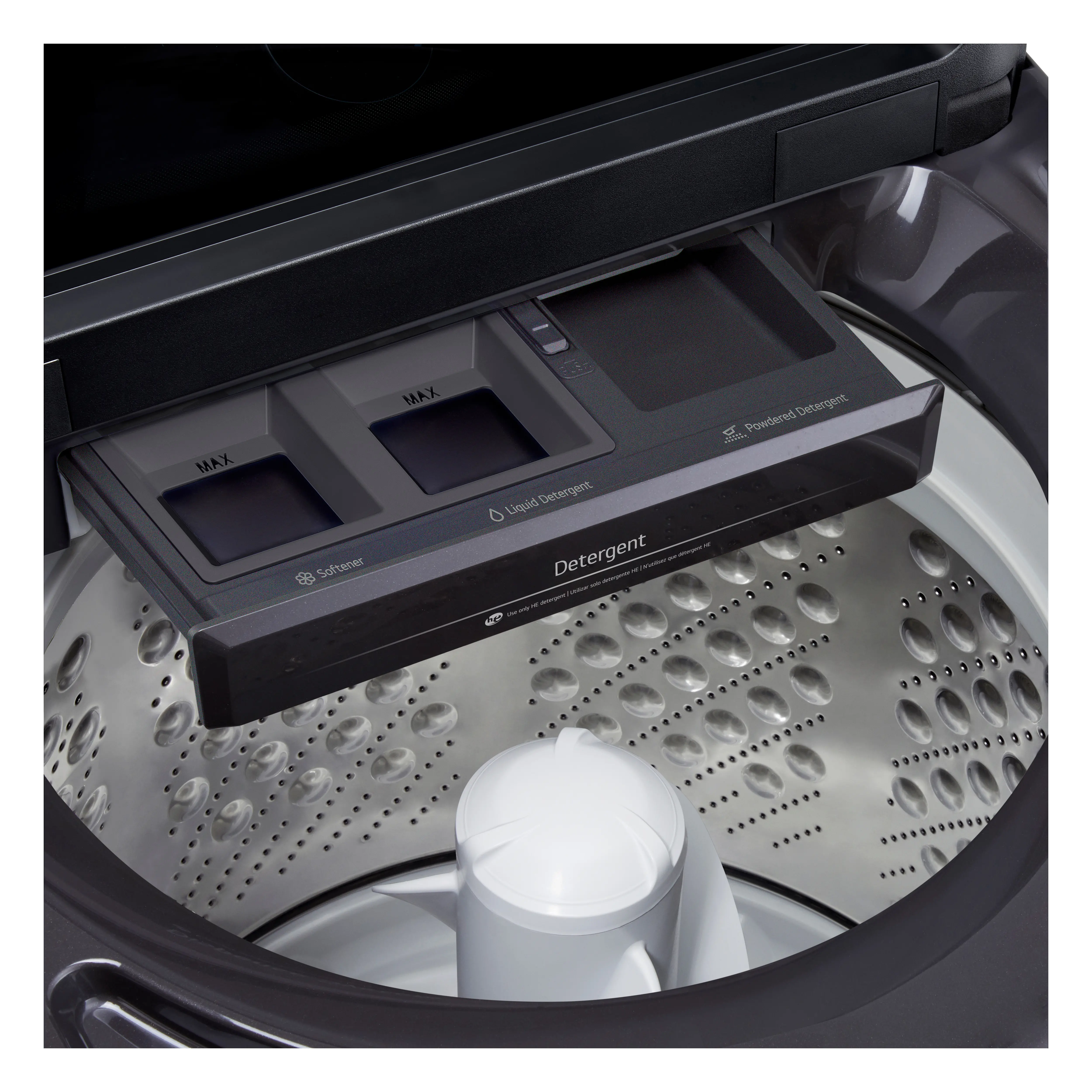 WT8205CL LG 4.8 Cu Ft Top Load Washer with Agitator - Black-17