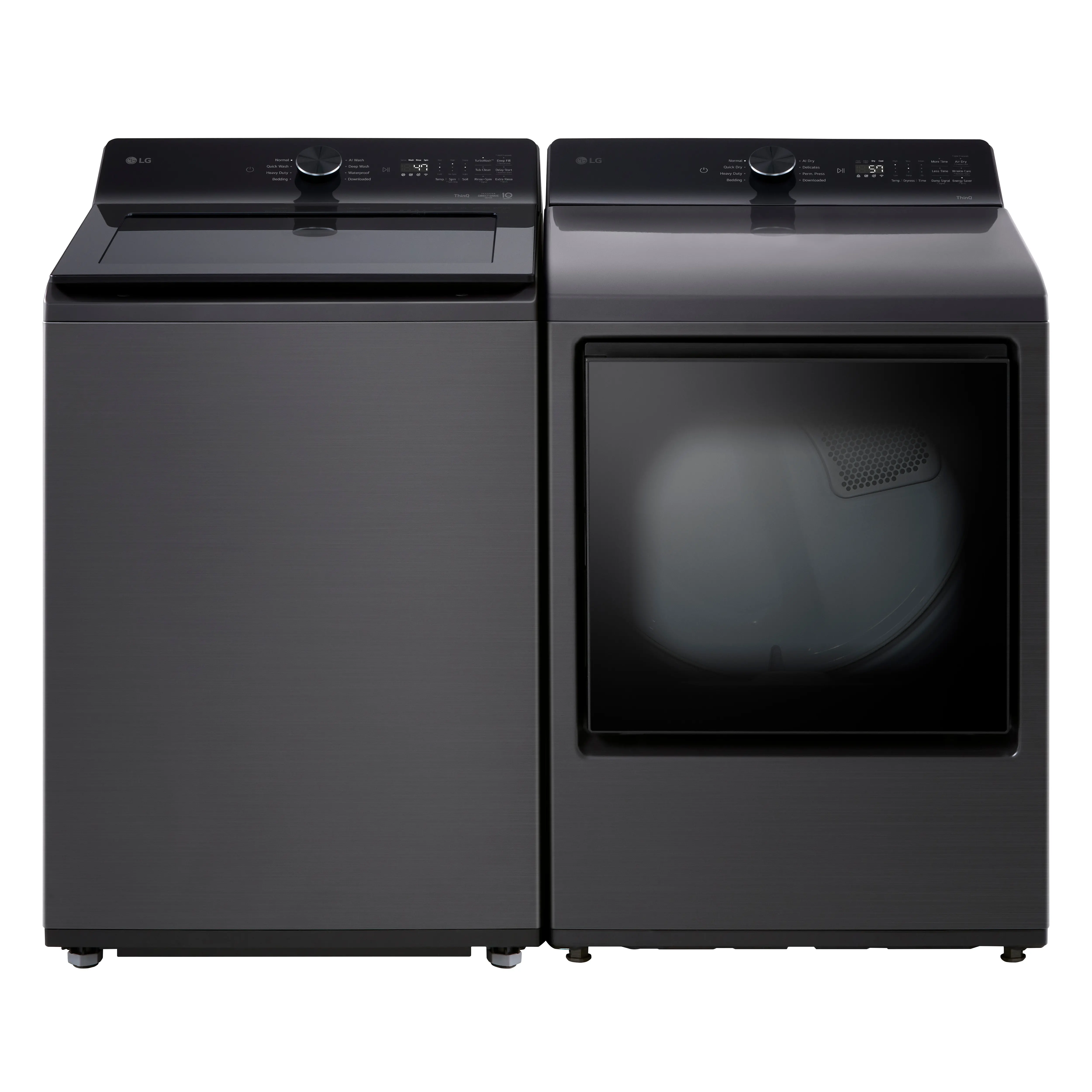 WT8205CL LG 4.8 Cu Ft Top Load Washer with Agitator - Black-19