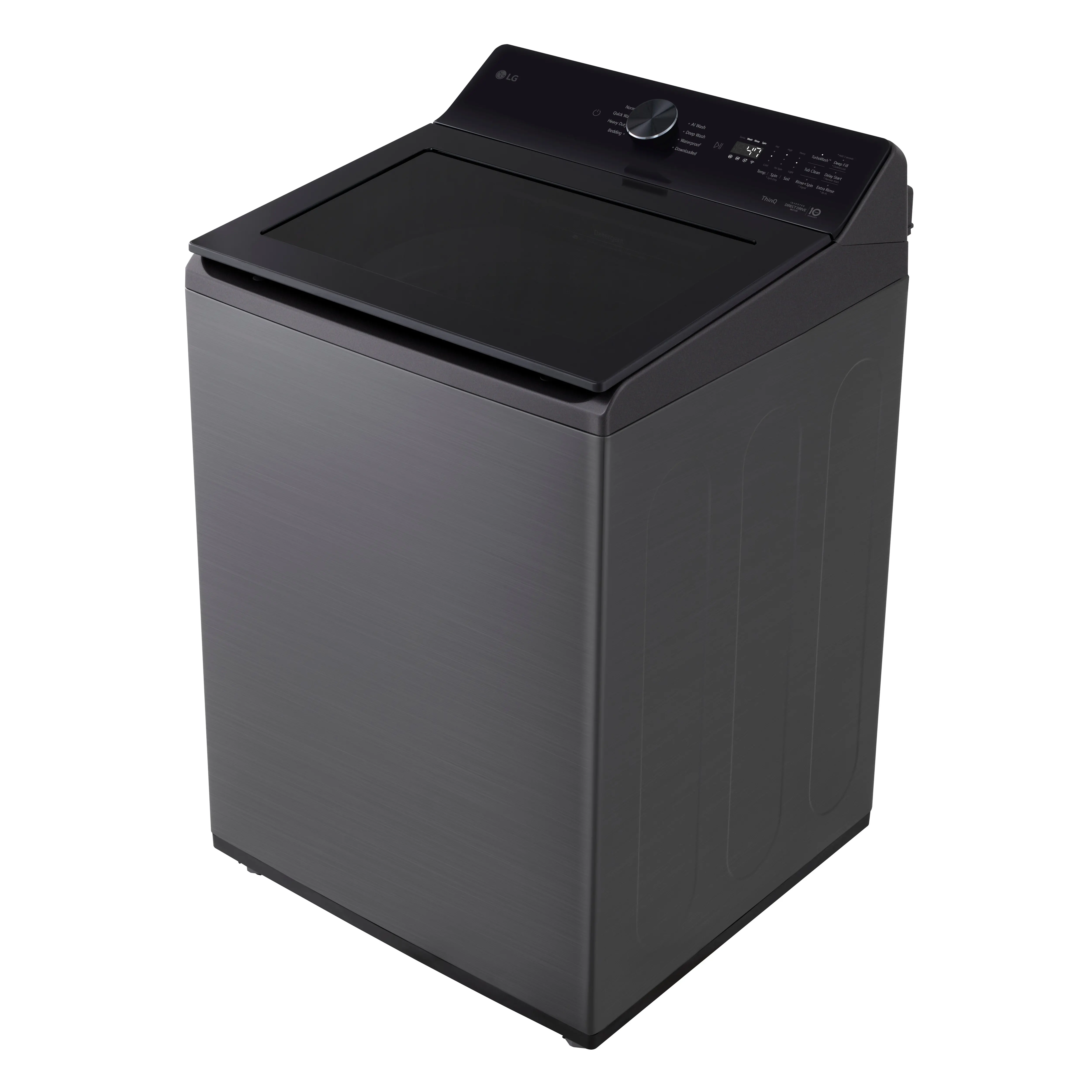 WT8205CL LG 4.8 Cu Ft Top Load Washer with Agitator - Black-20