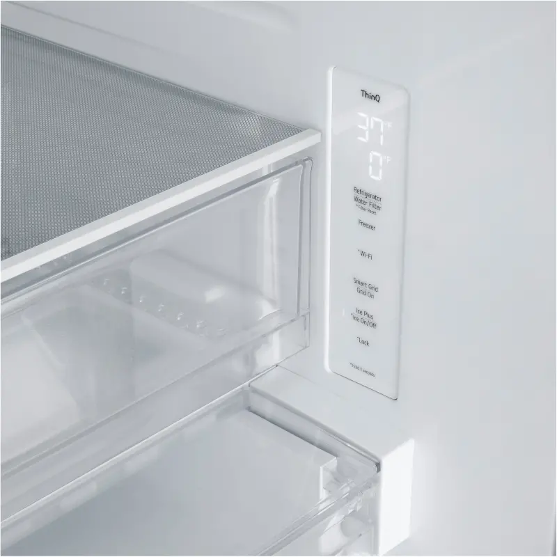 LF20G6331S LG 20 Cu Ft French Door Refrigerator - Counter Depth Stainless Steel-7