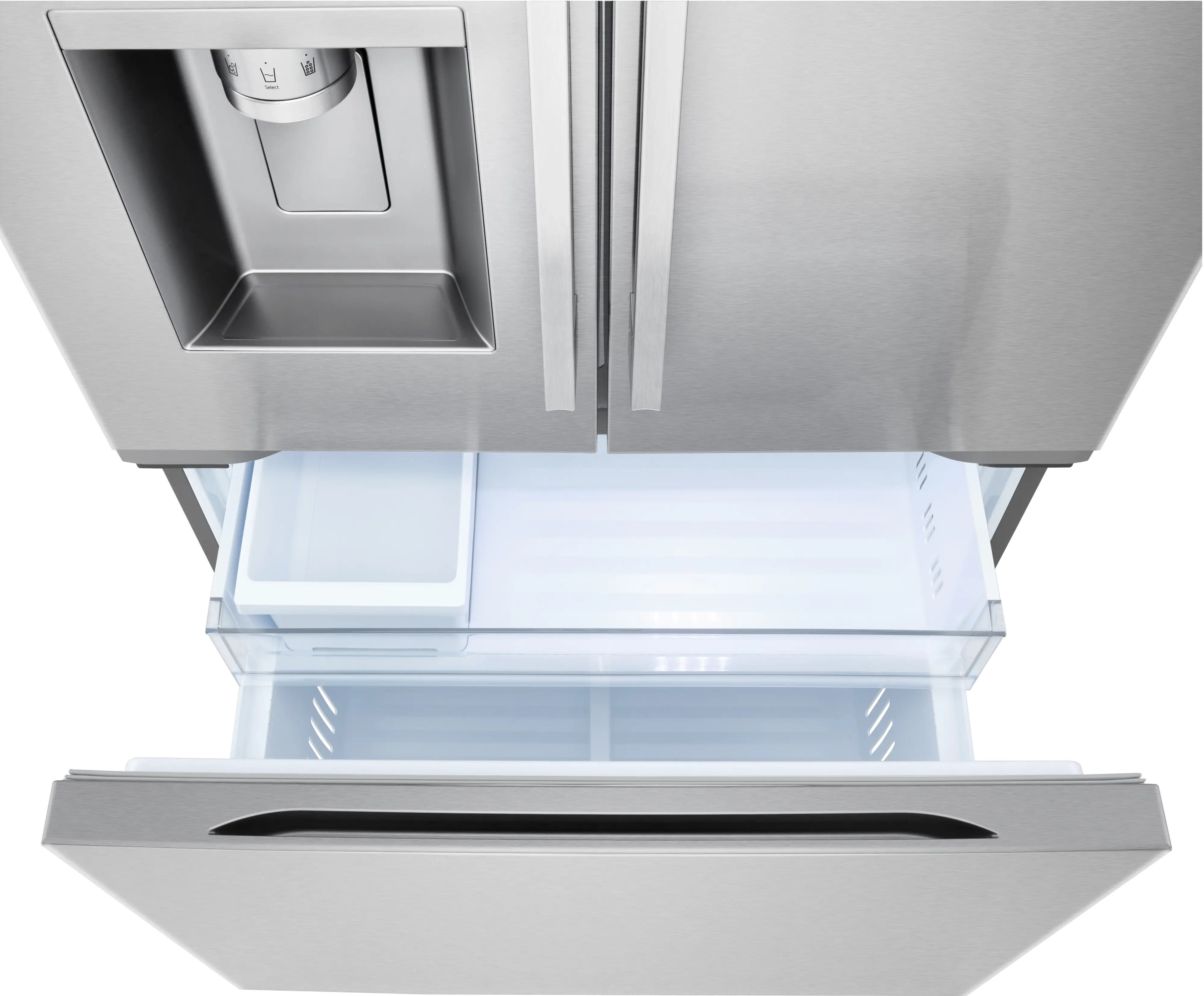 LF24Z6530S LG 24 Cu Ft French Door Refrigerator - Counter Depth Stainless Steel-13