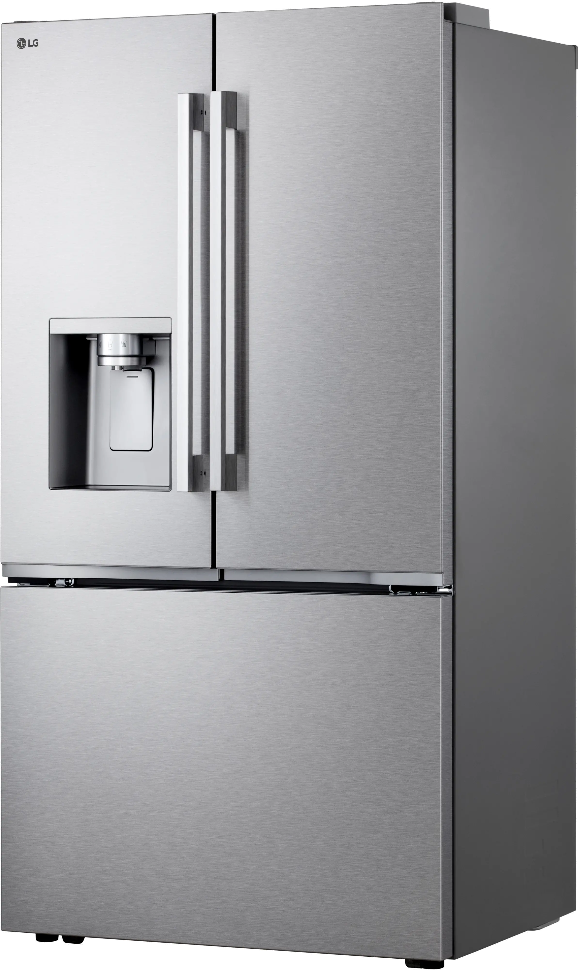 LF24Z6530S LG 24 Cu Ft French Door Refrigerator - Counter Depth Stainless Steel-15