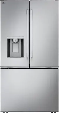 LG 24 Cu Ft French Door Refrigerator - Counter Depth Stainless