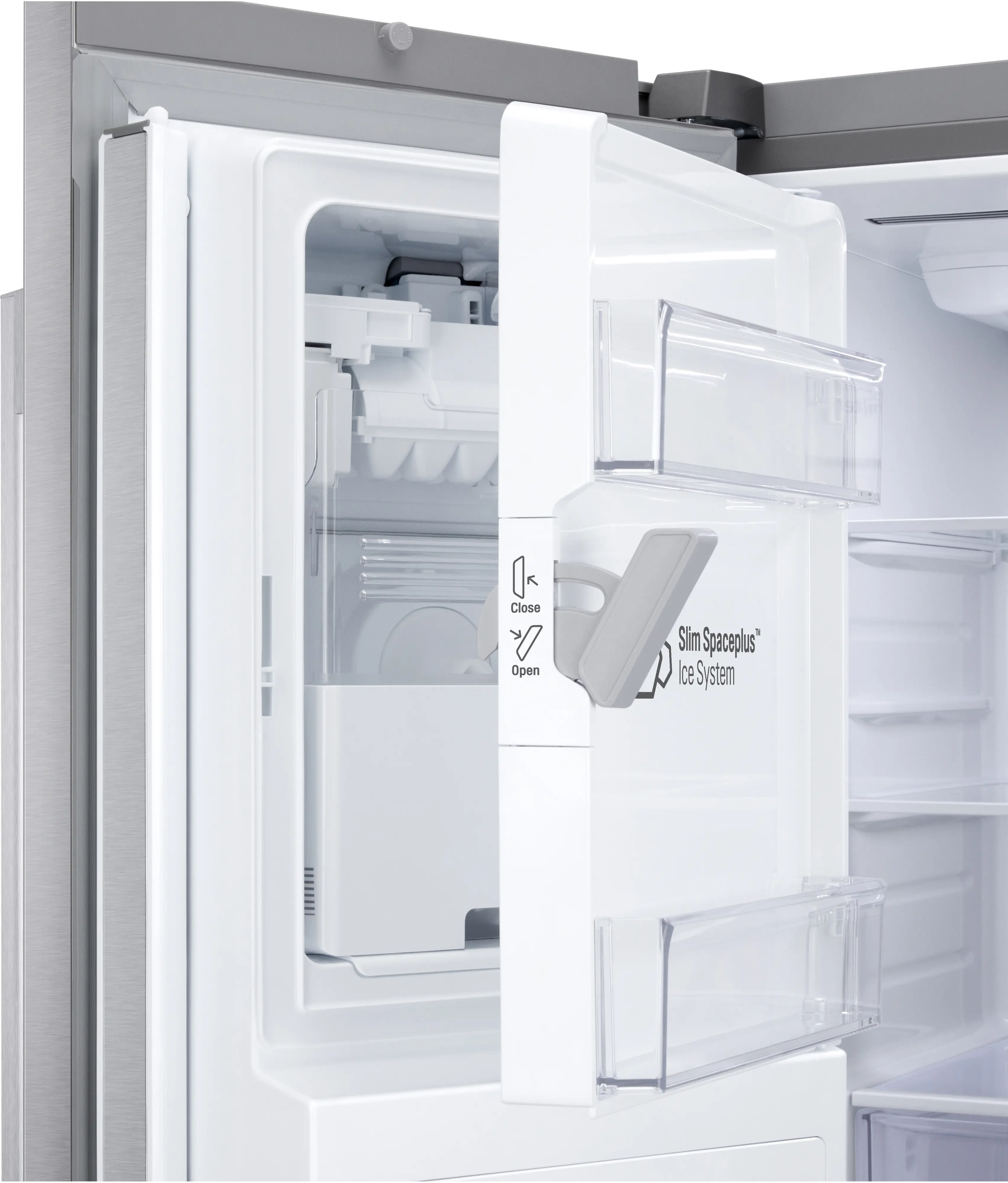 LF24Z6530S LG 24 Cu Ft French Door Refrigerator - Counter Depth Stainless Steel-4