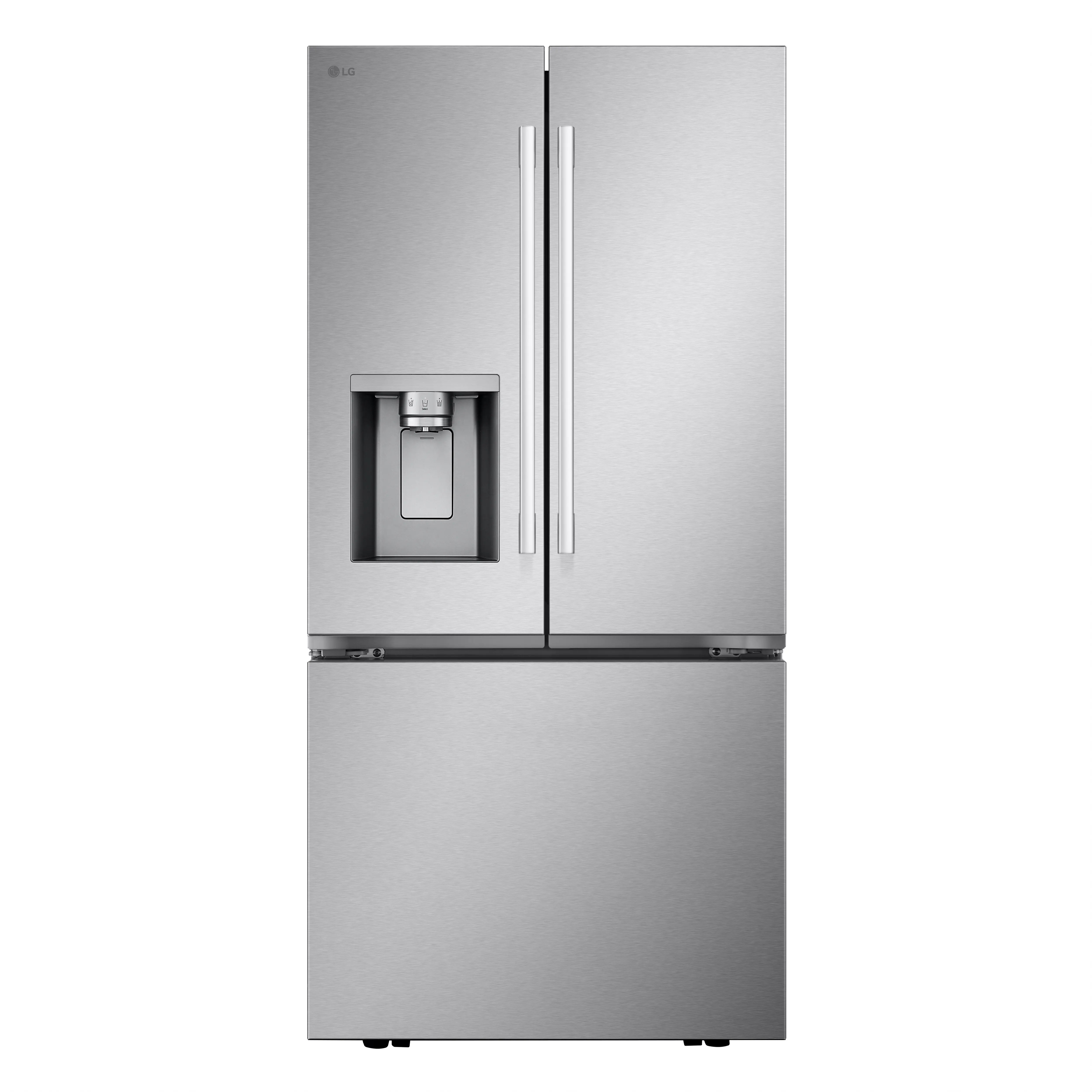 LF25H6330S LG 25.4 Cu Ft French Door Refrigerator - Stainless Steel-1