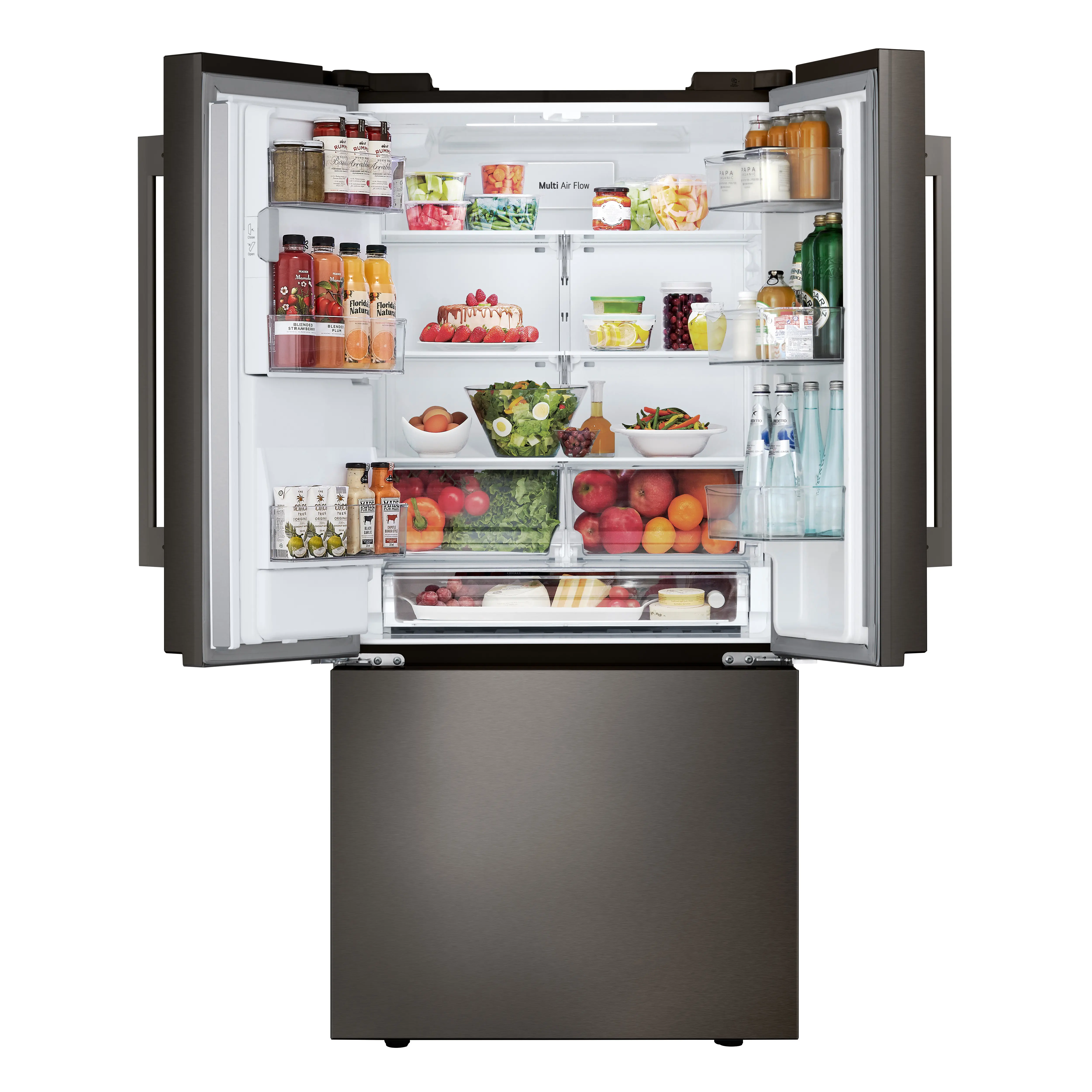 LF25H6330D LG 24.5 Cu Ft French Door Refrigerator - Stainless Steel-11