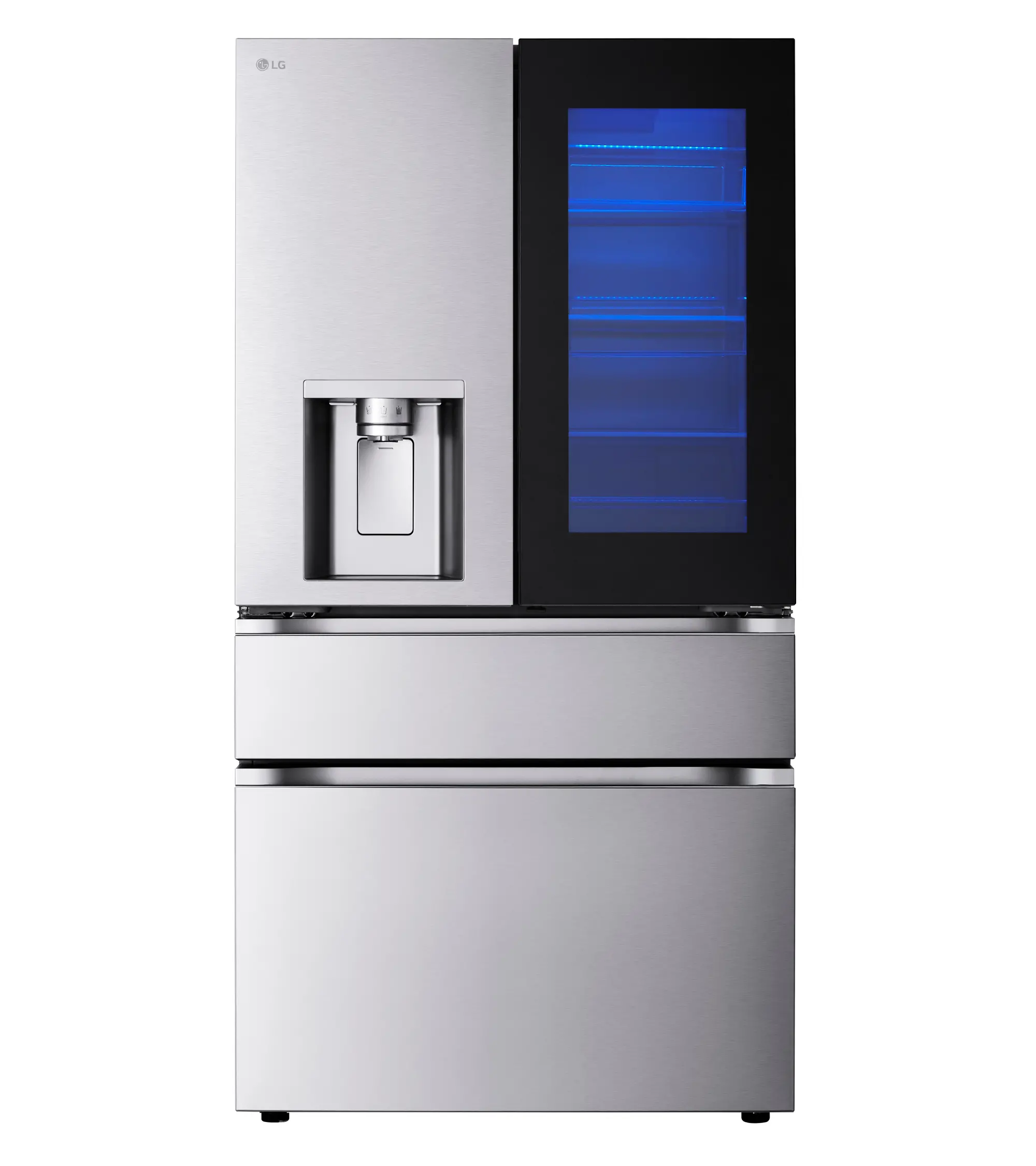 LG 29.4 Cu Ft Smart InstaView French 4-Door Refrigerator