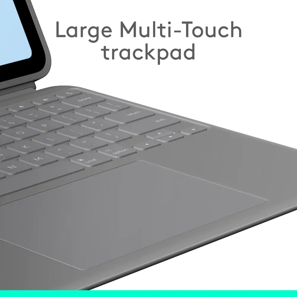 Logitech Combo Touch Keyboard Case for iPad Air 13  - Oxford Gray-5