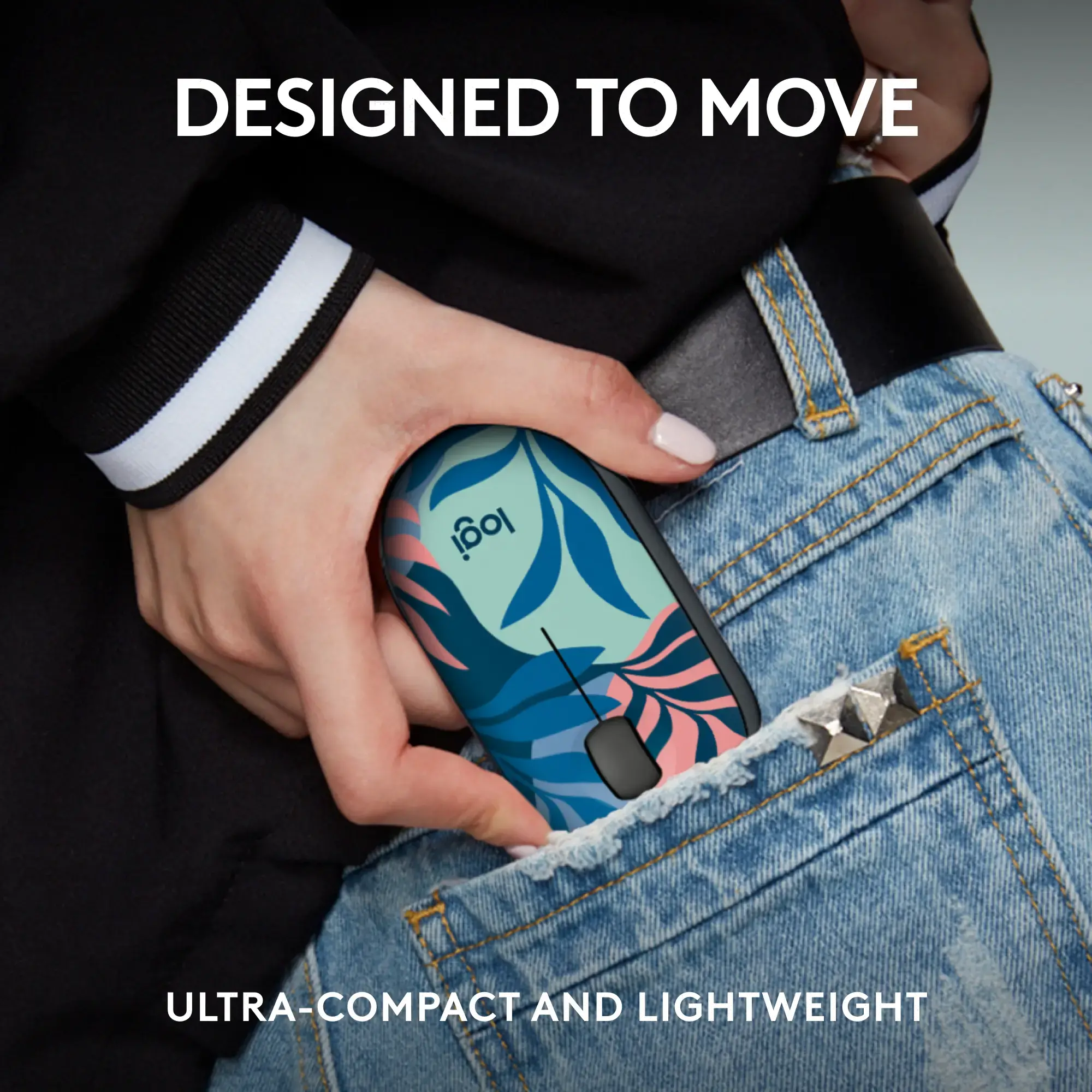 Logitech M340 Wireless Mouse - Floral Bouquet-5