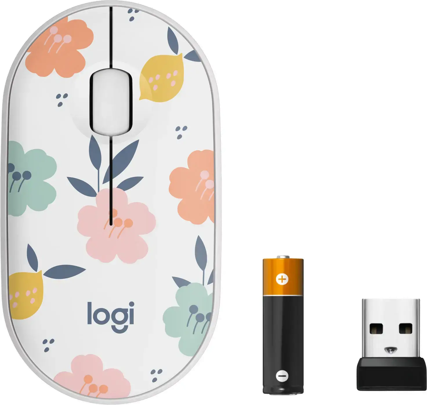 Logitech M340 Wireless Mouse - Floral Bouquet-6
