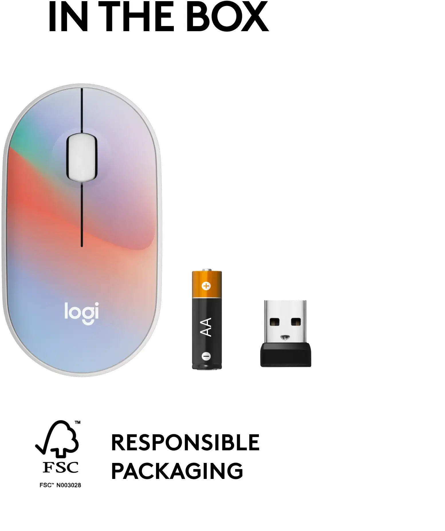 Logitech M340 Wireless Mouse - Sheer Dream-7