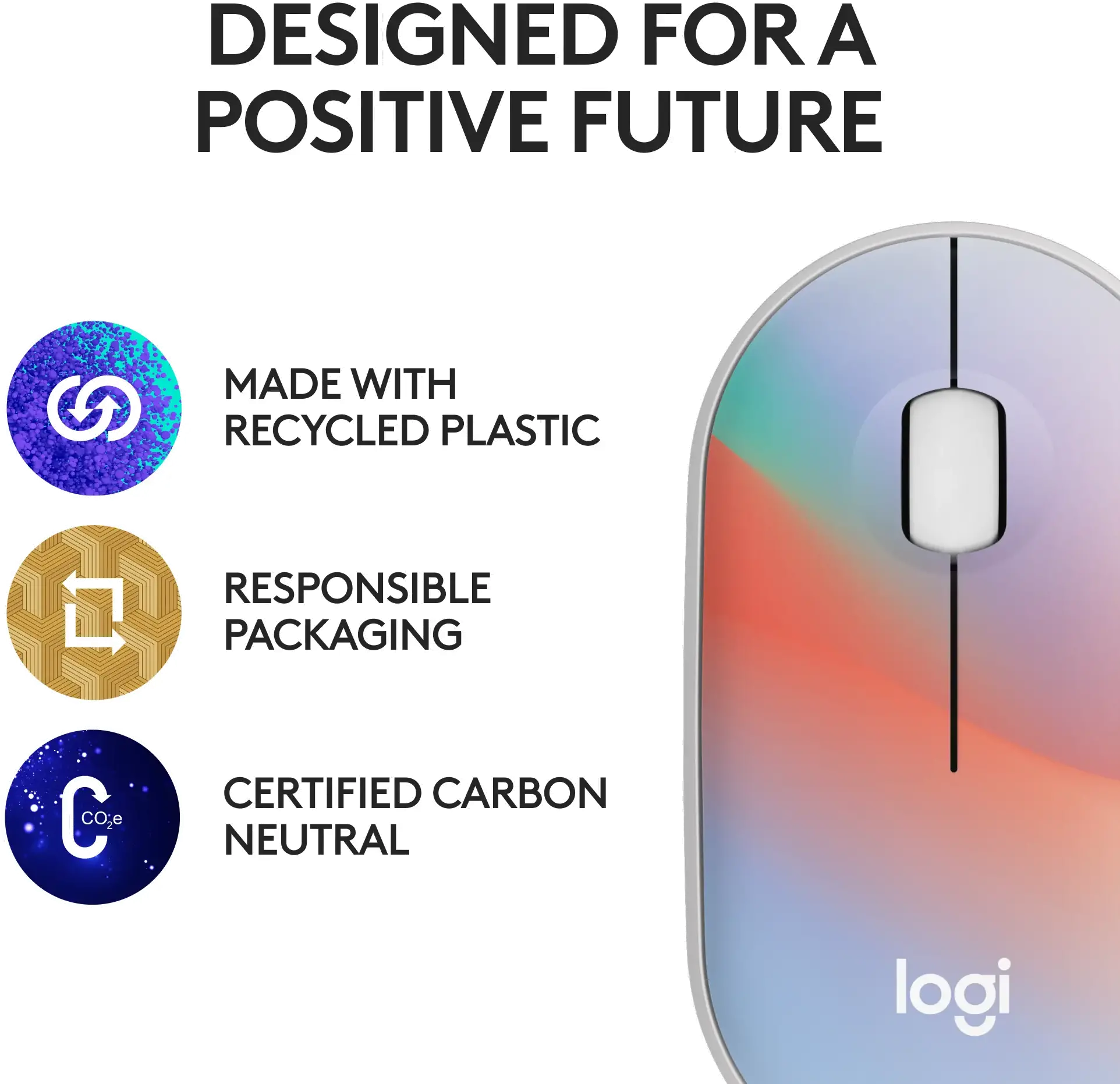 Logitech M340 Wireless Mouse - Sheer Dream-8