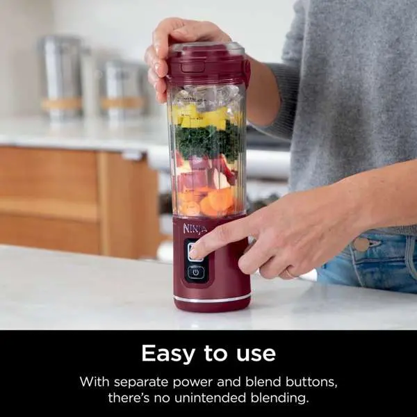 BC151CR Ninja Blast™ Portable Blender - Cranberry Red-7