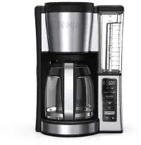 CE251 Ninja 12 Cup Programmable Coffee Brewer - Black & Stainless Steel