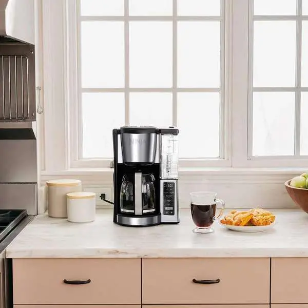 CE251 Ninja 12 Cup Programmable Coffee Brewer - Black & Stainless Steel-2