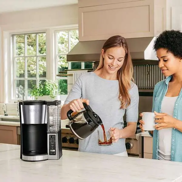 CE251 Ninja 12 Cup Programmable Coffee Brewer - Black & Stainless Steel-6