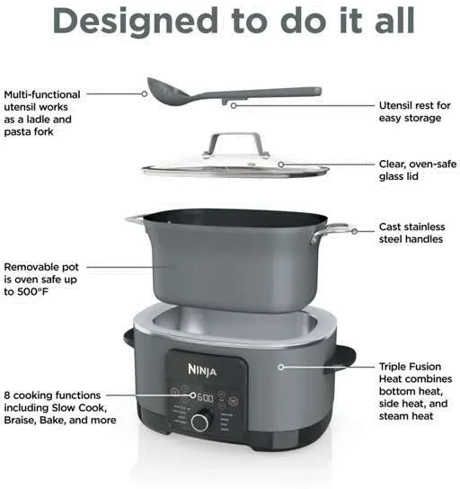 MC1001 Ninja® Foodi® PossibleCooker™ PRO-3