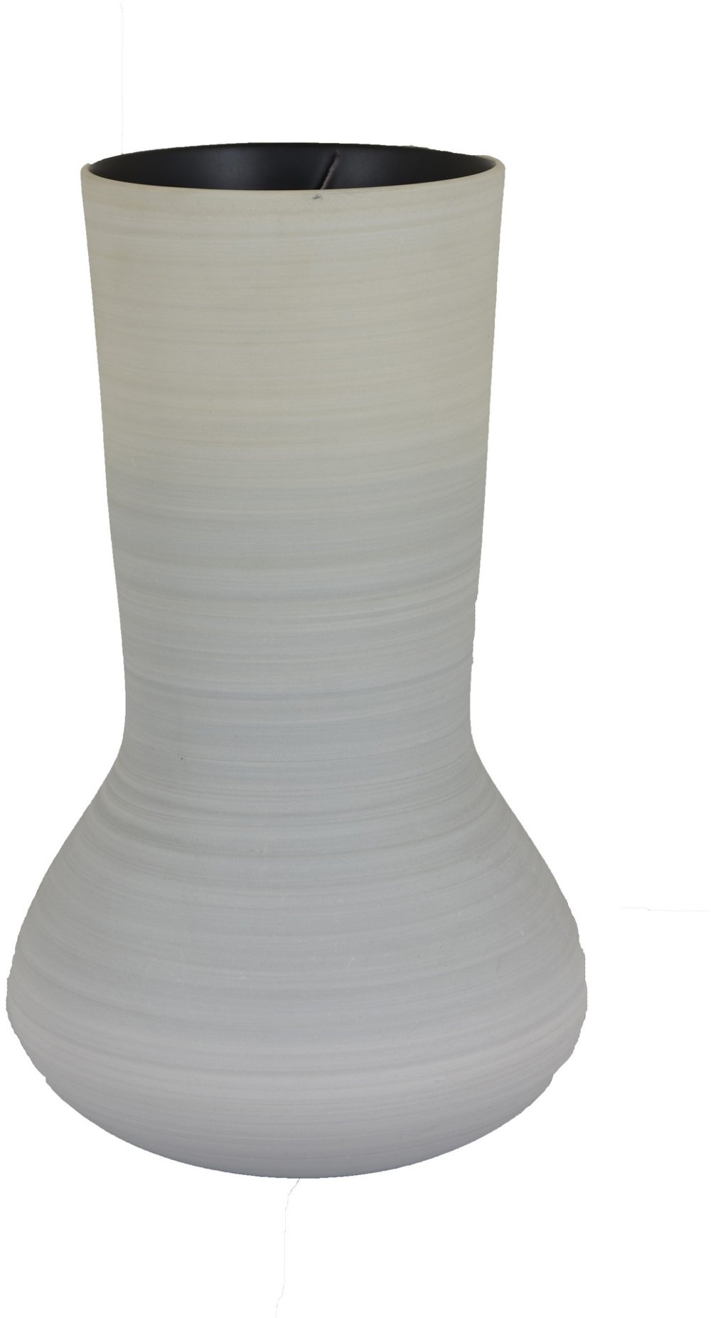 Glacier Gray 14" Gray Vase