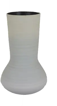 Glacier Gray 14  Gray Vase