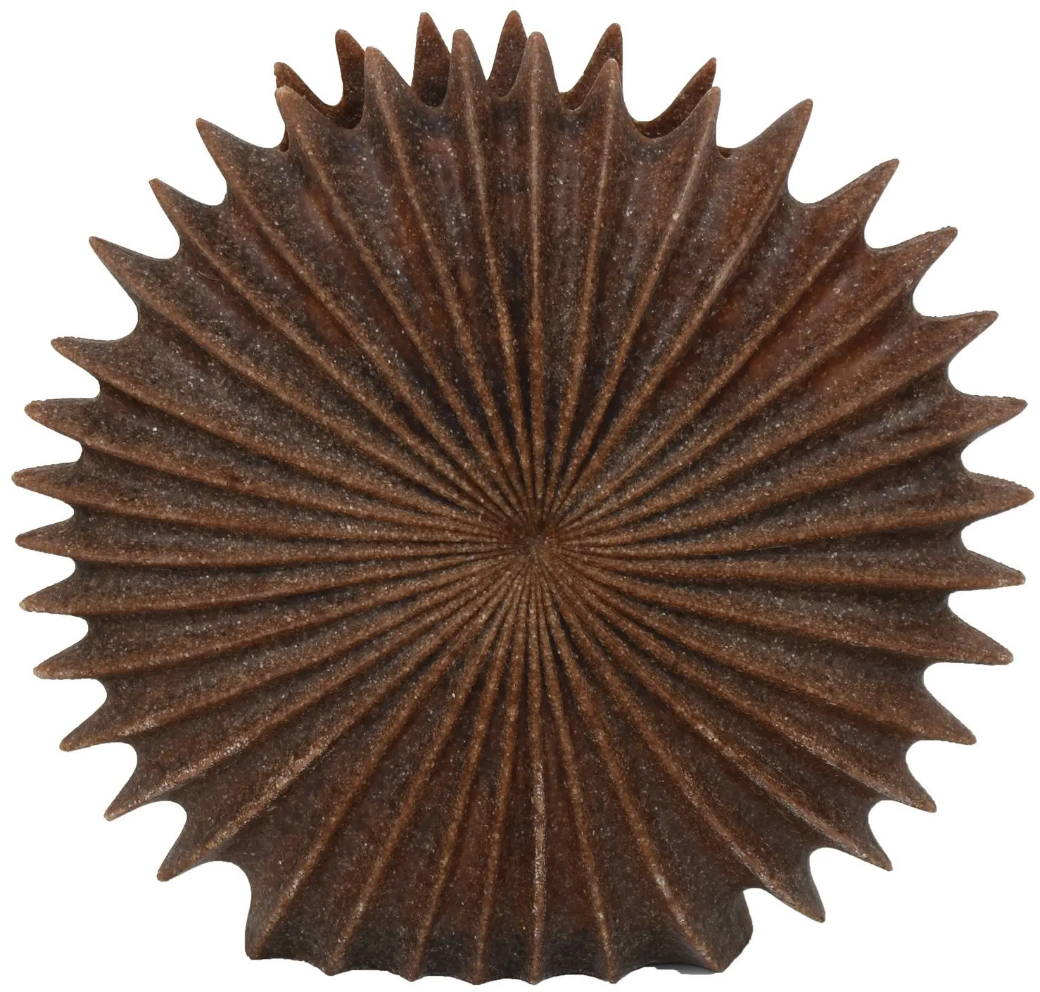 12.75  Brown Round Vase-1