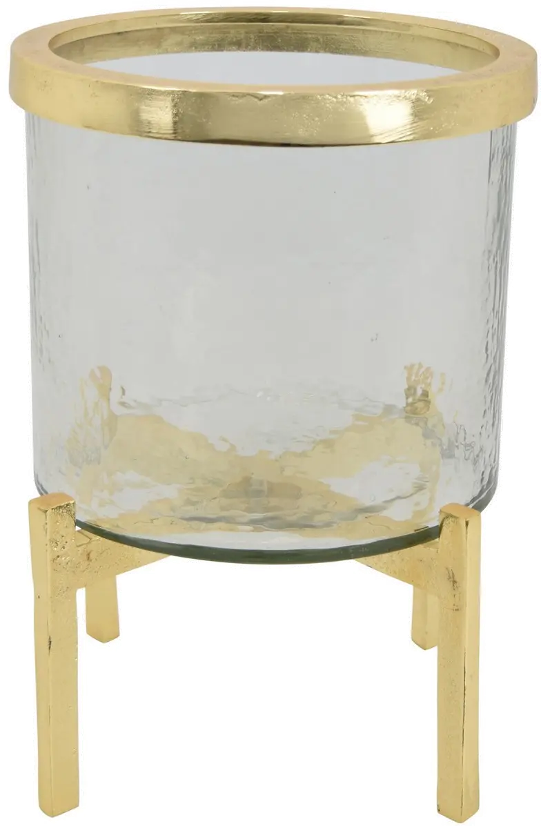 Aria Gold 7  Glass Tabletop Decor-1