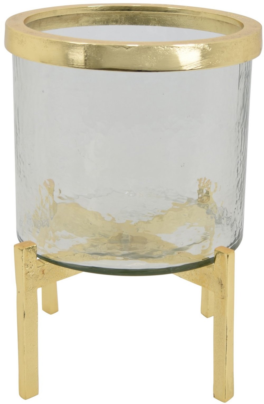 Aria Gold 7" Glass Tabletop Decor
