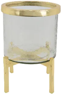 Aria Gold 7  Glass Tabletop Decor