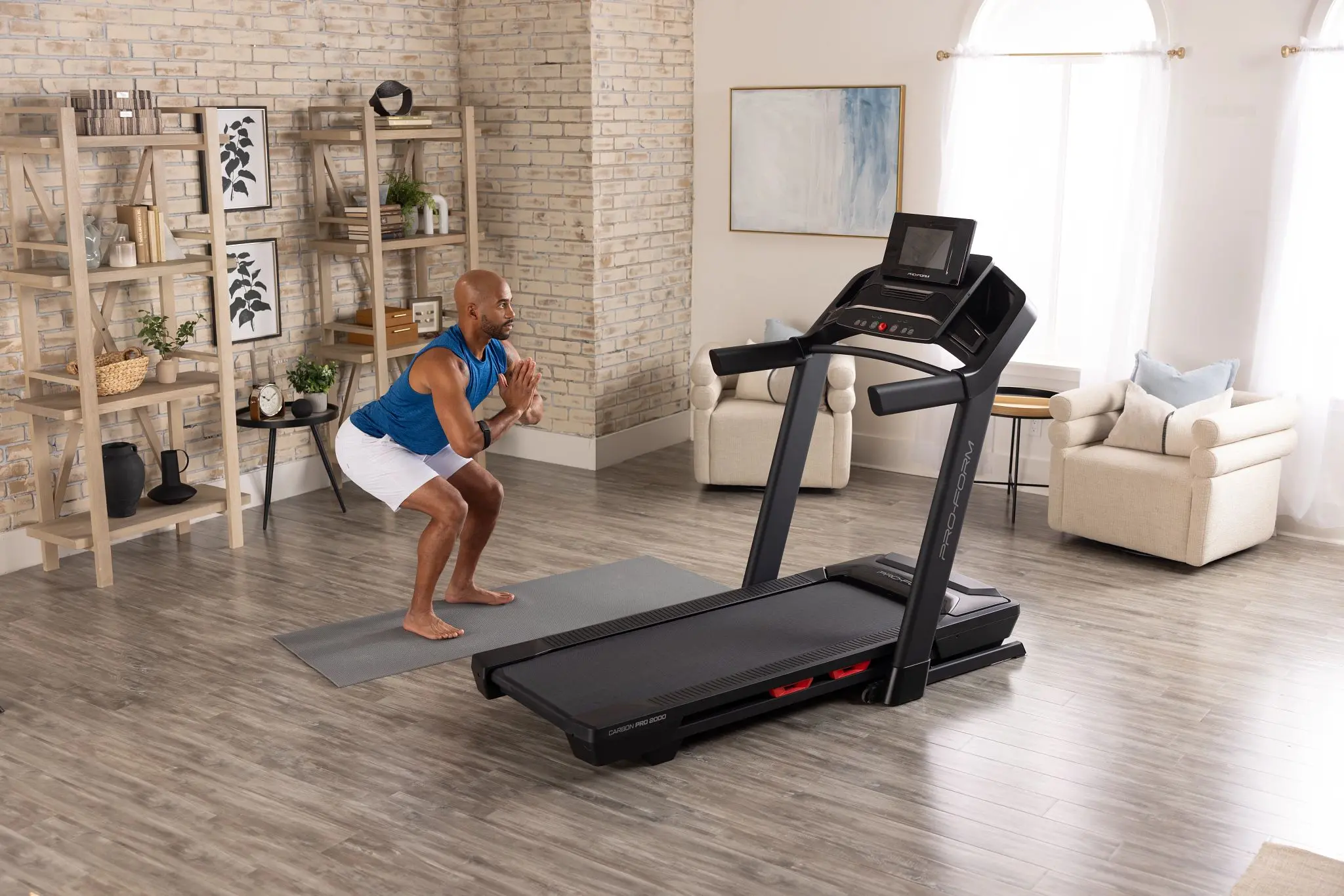 ProForm Carbon Pro 2000 Treadmill with 10  Touchscreen for a Fun, Convenient Workout-8