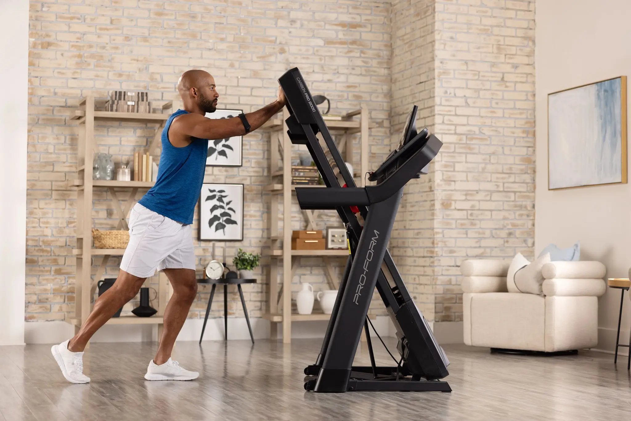 ProForm Carbon Pro 2000 Treadmill with 10  Touchscreen for a Fun, Convenient Workout-9