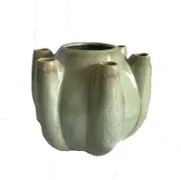 8  Gray Vase