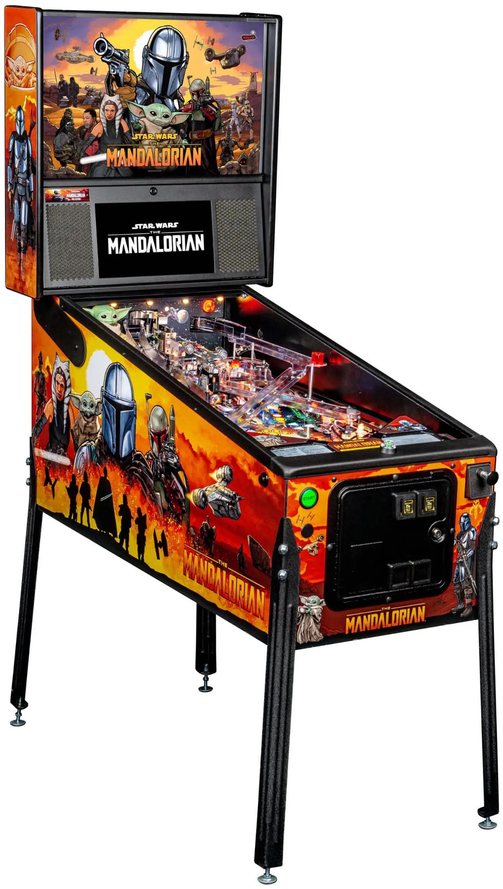 Stern Pinball The Mandalorian Pro Pinball Machine